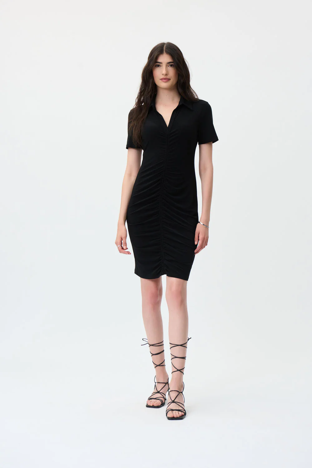 Joseph Ribkoff Black Dress Style 231101 - Image 3