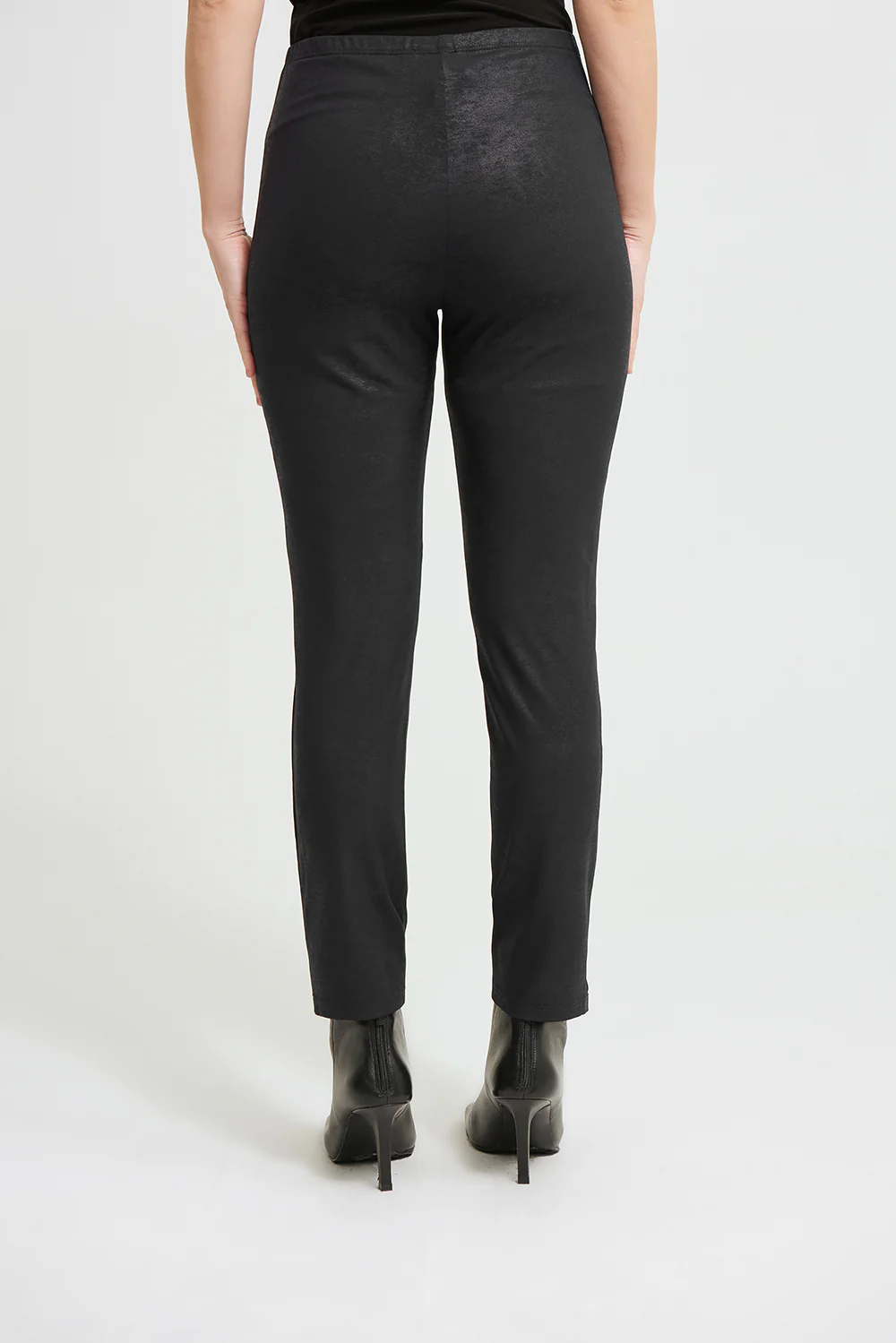 Joseph Ribkoff Black Flared Legging Style 213086 - Image 3