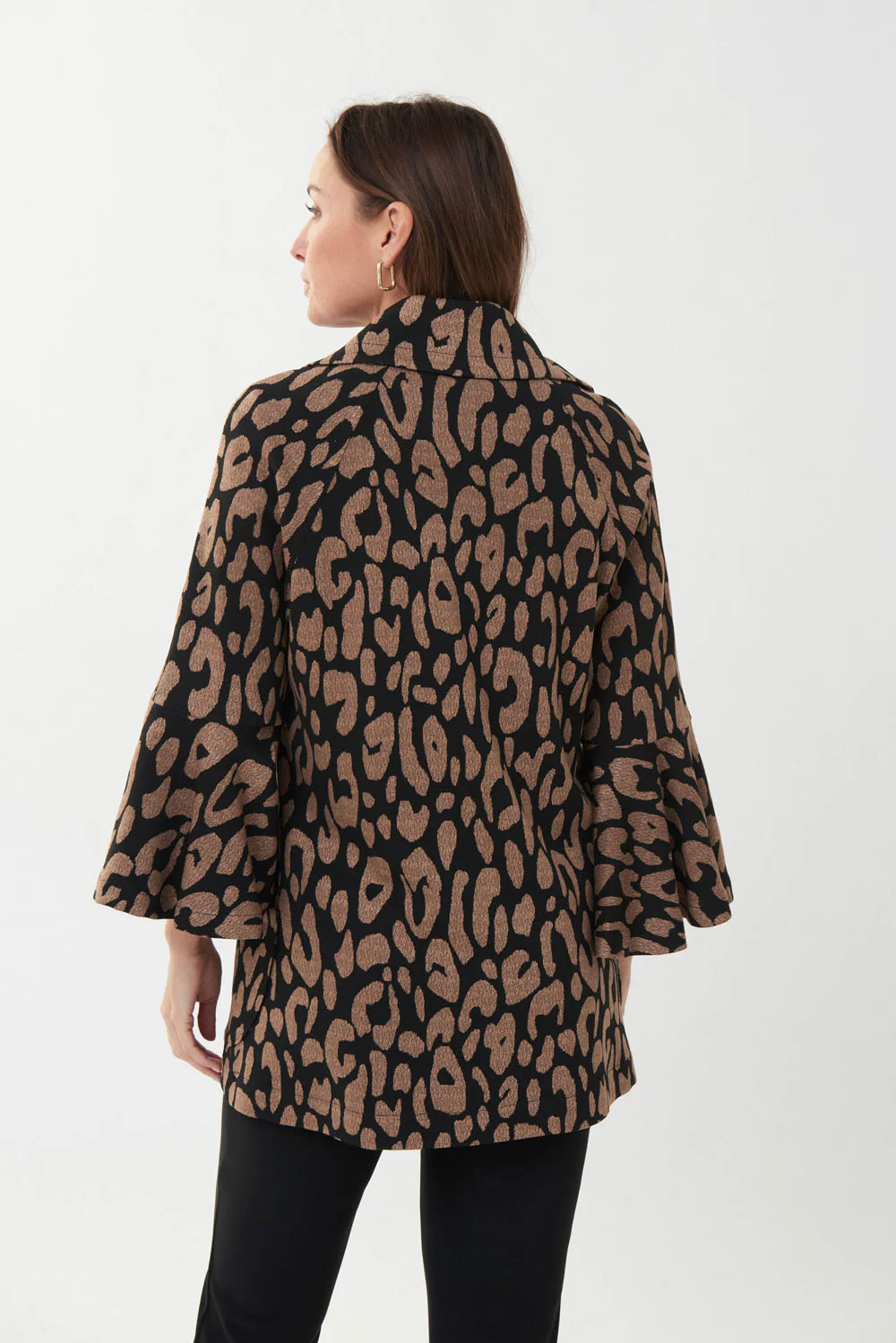 Joseph Ribkoff Black/Gold Jacket Style 223291 - Image 4