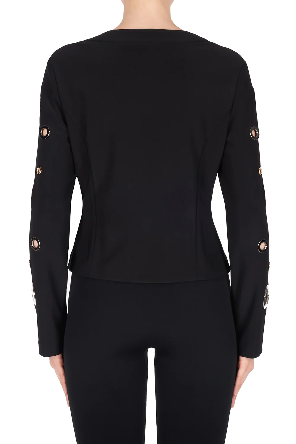 Joseph Ribkoff Black Jacket Style 191192 - Image 2