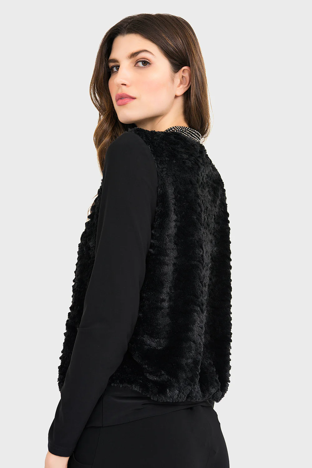 Joseph Ribkoff Black Jacket Style 194499 - Image 2