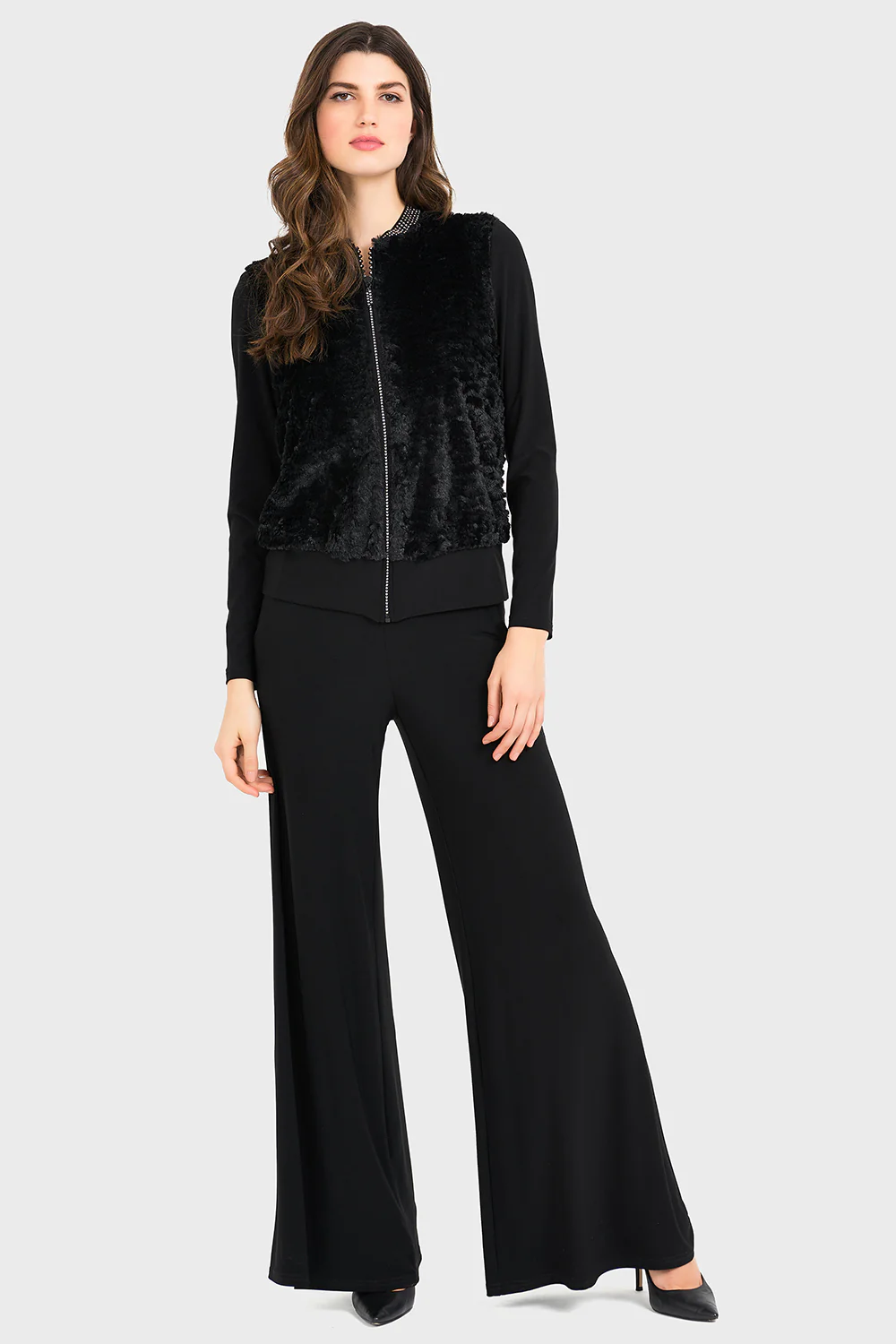 Joseph Ribkoff Black Jacket Style 194499 - Image 3