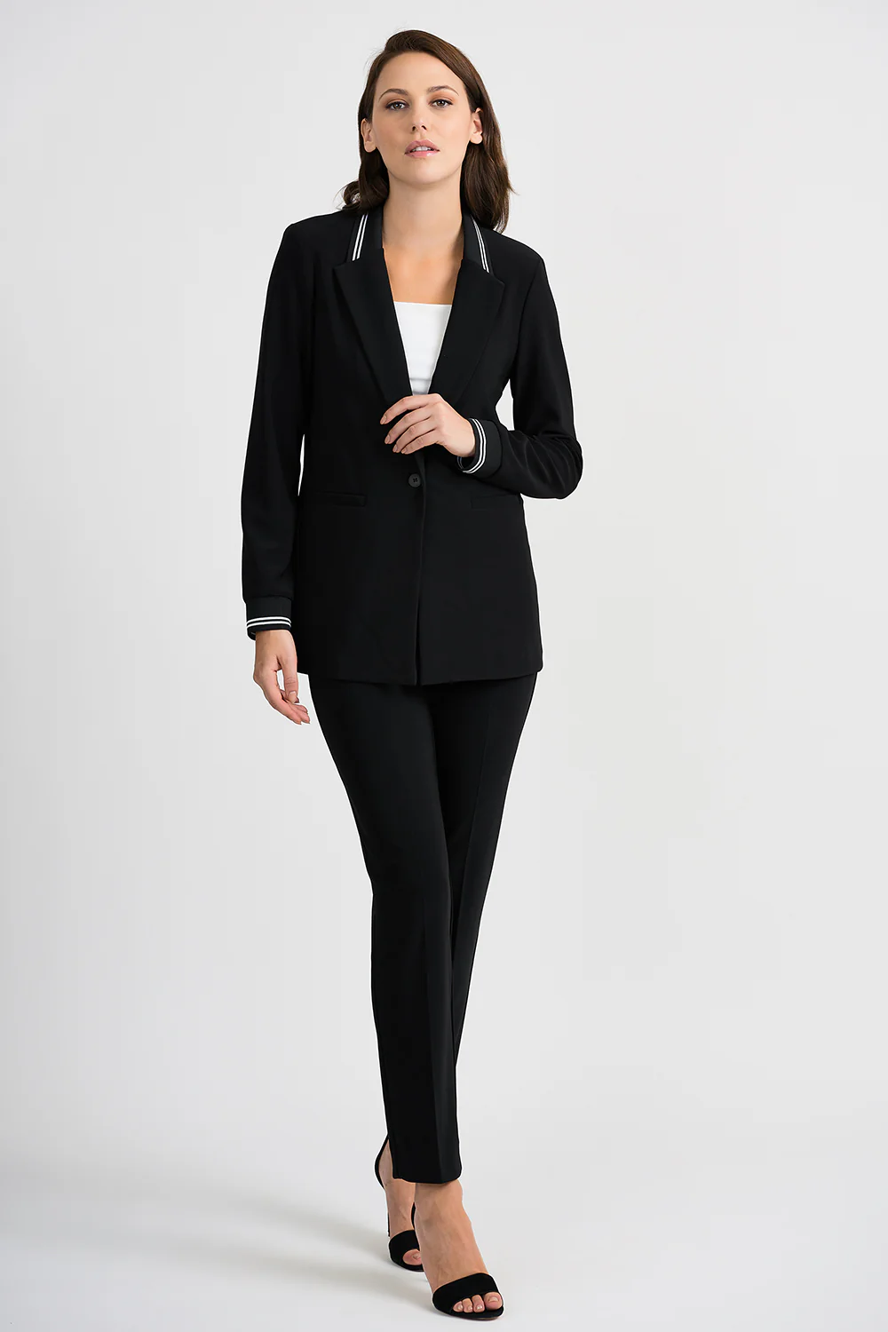 Joseph Ribkoff Black Jacket Style 201027 - Image 2