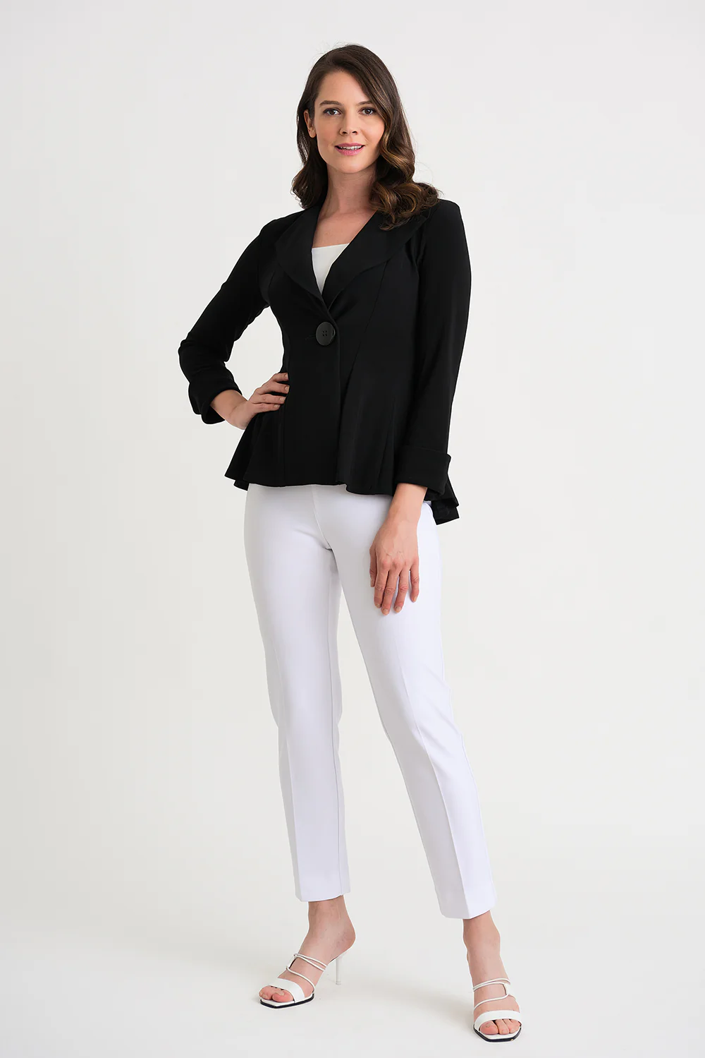 Joseph Ribkoff Black Jacket Style 201436 - Image 2