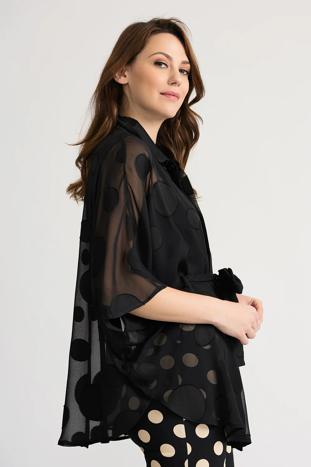 Joseph Ribkoff Black Jacket Style 202030 - Image 4