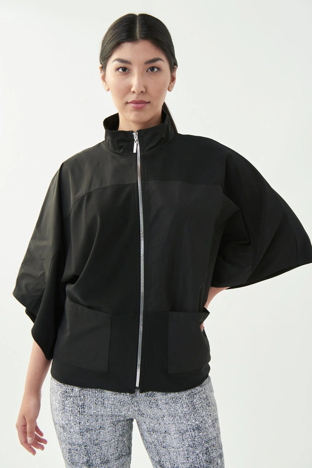 Joseph Ribkoff Black Jacket Style 221123 - Image 2