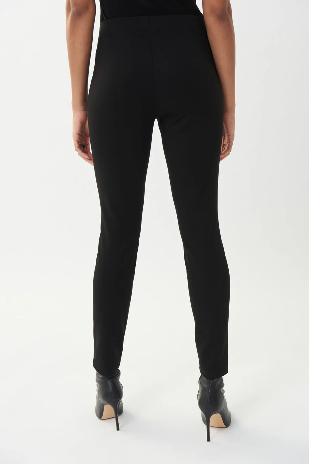 Joseph Ribkoff Black/Multi Abstract Print Pants Style 223248 - Image 4