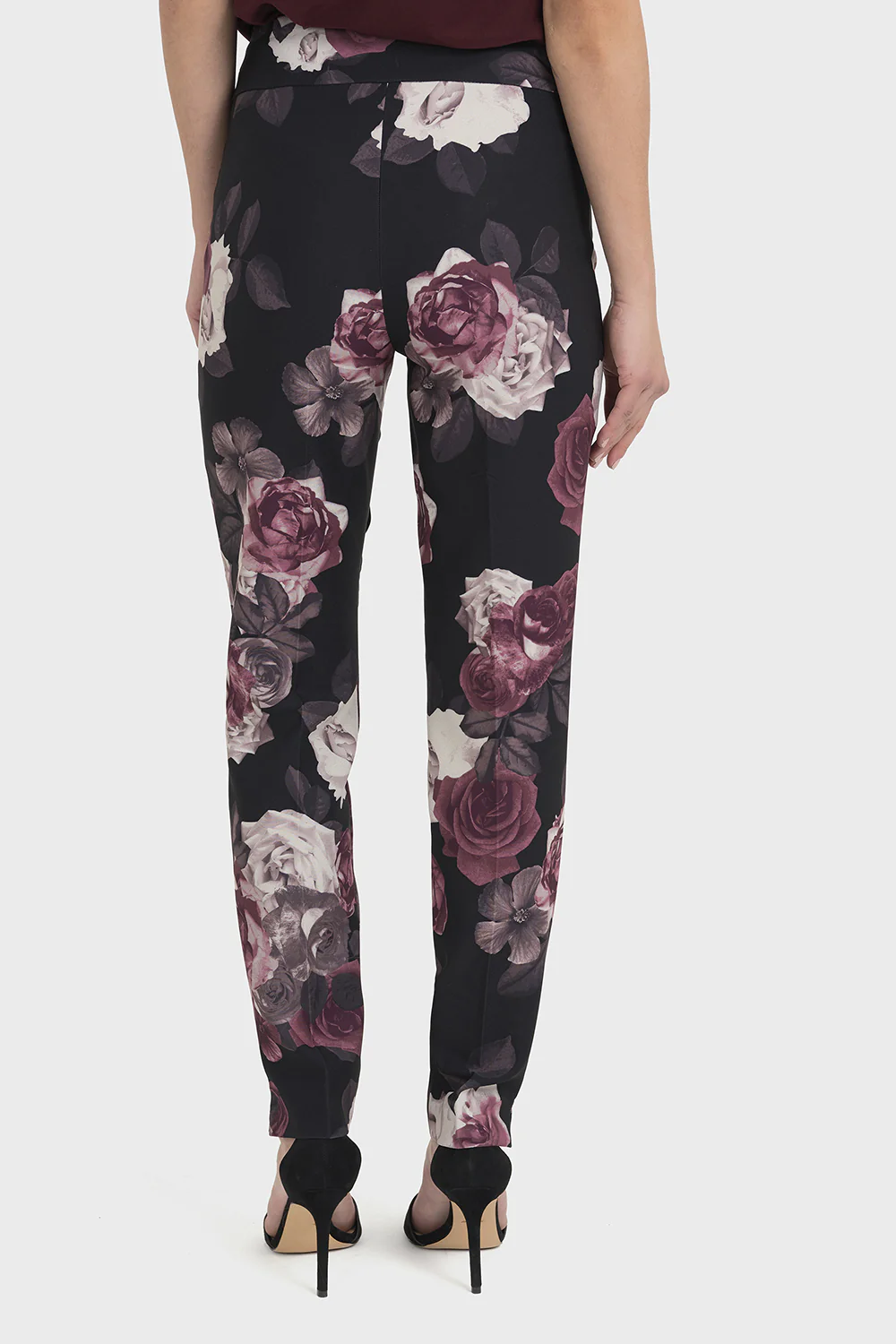 Joseph Ribkoff Black/Multi Pants Style 194664 - Image 2