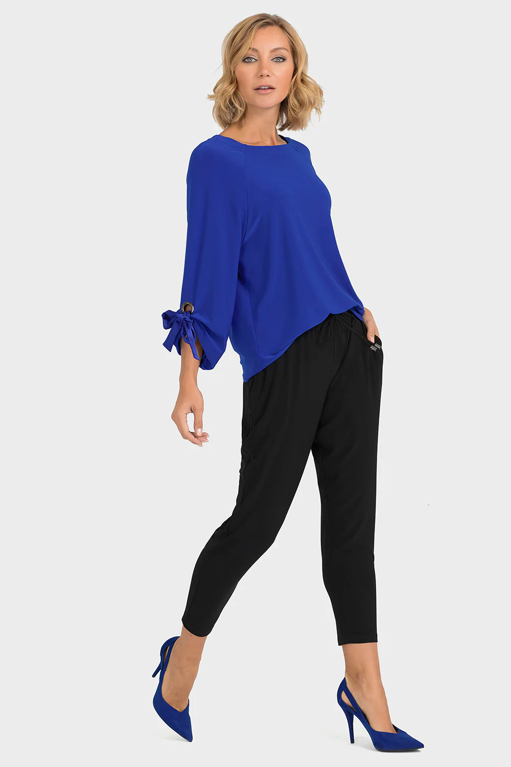 Joseph Ribkoff Black Pant Style 193107 - Image 4