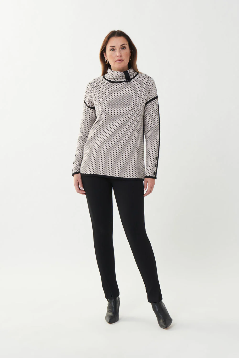 Joseph Ribkoff Black Pant Style 223309 - Image 3