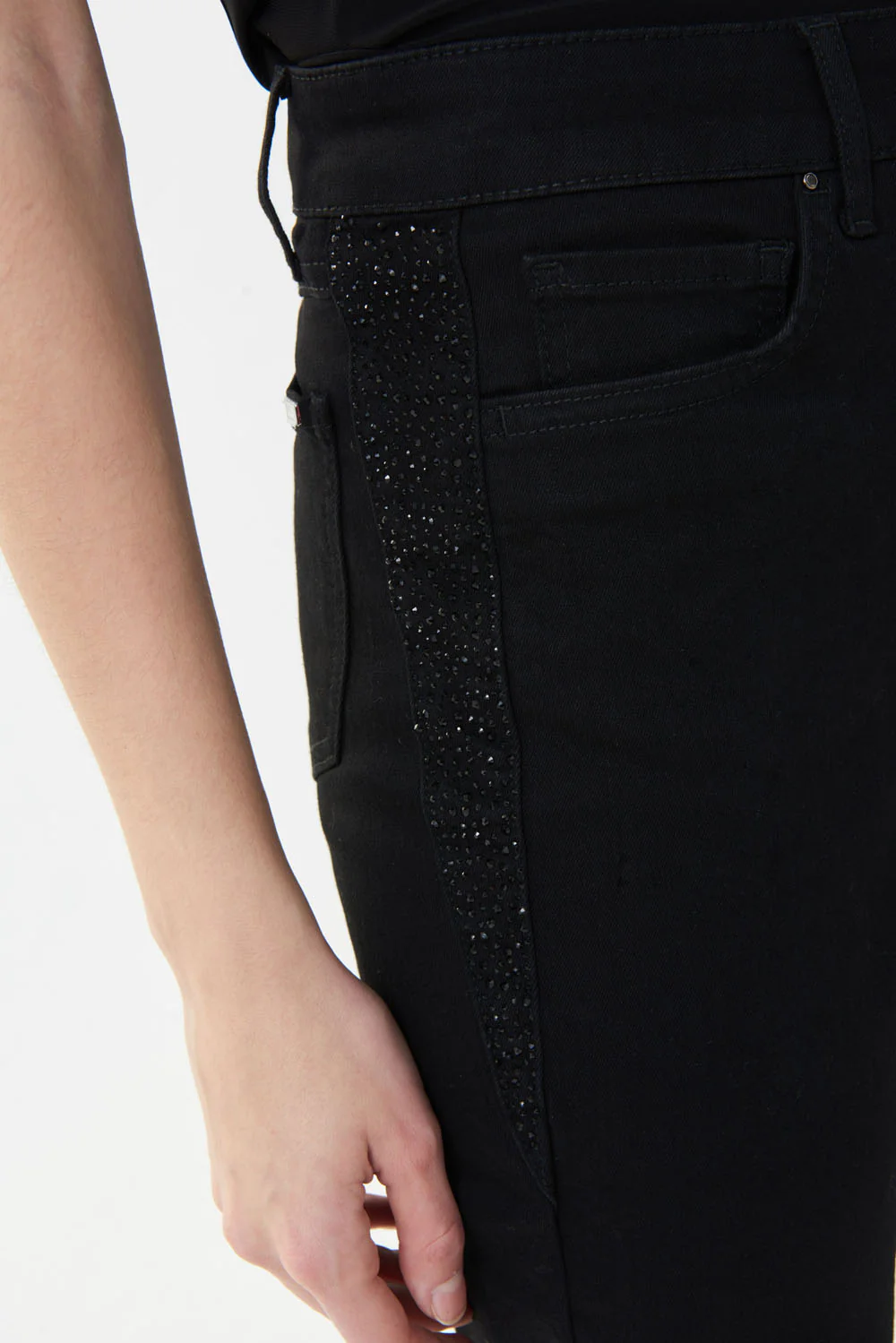 Joseph Ribkoff Black Pant Style 223973 - Image 2