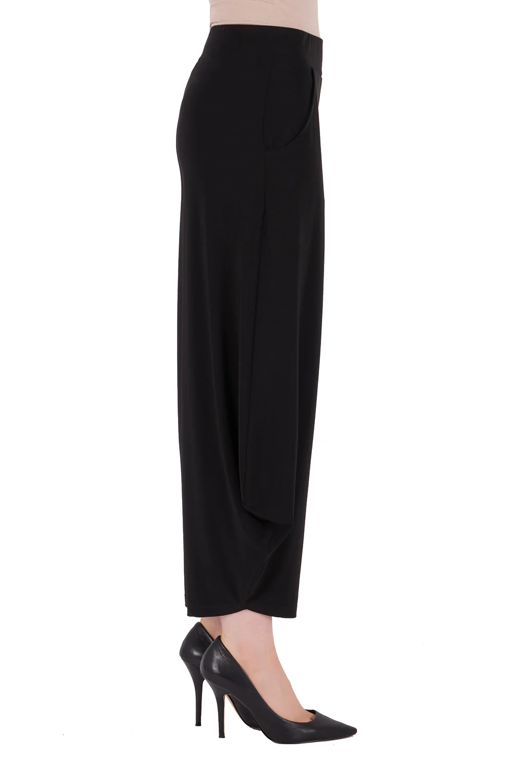 Joseph Ribkoff Black Pants Style 191098 - Image 3