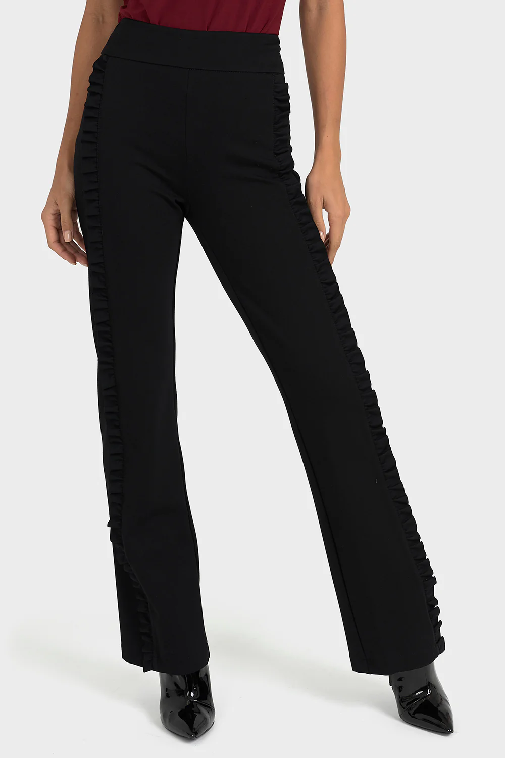 Joseph Ribkoff Black Pants Style 193356 - Image 3