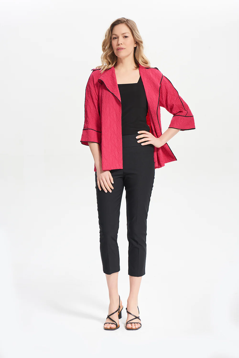 Joseph Ribkoff Black Pants Style 201536 - Image 2