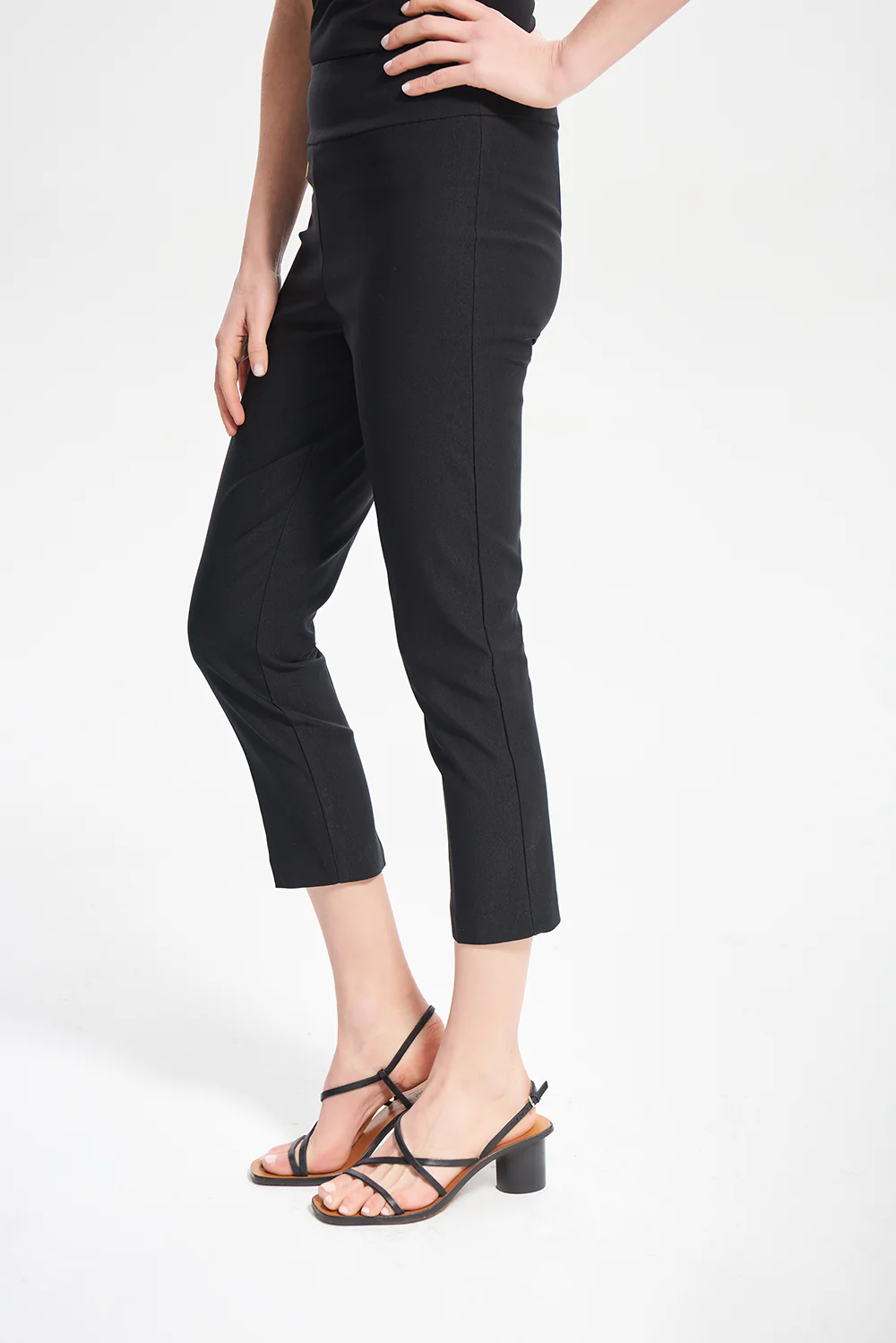 Joseph Ribkoff Black Pants Style 201536 - Image 3
