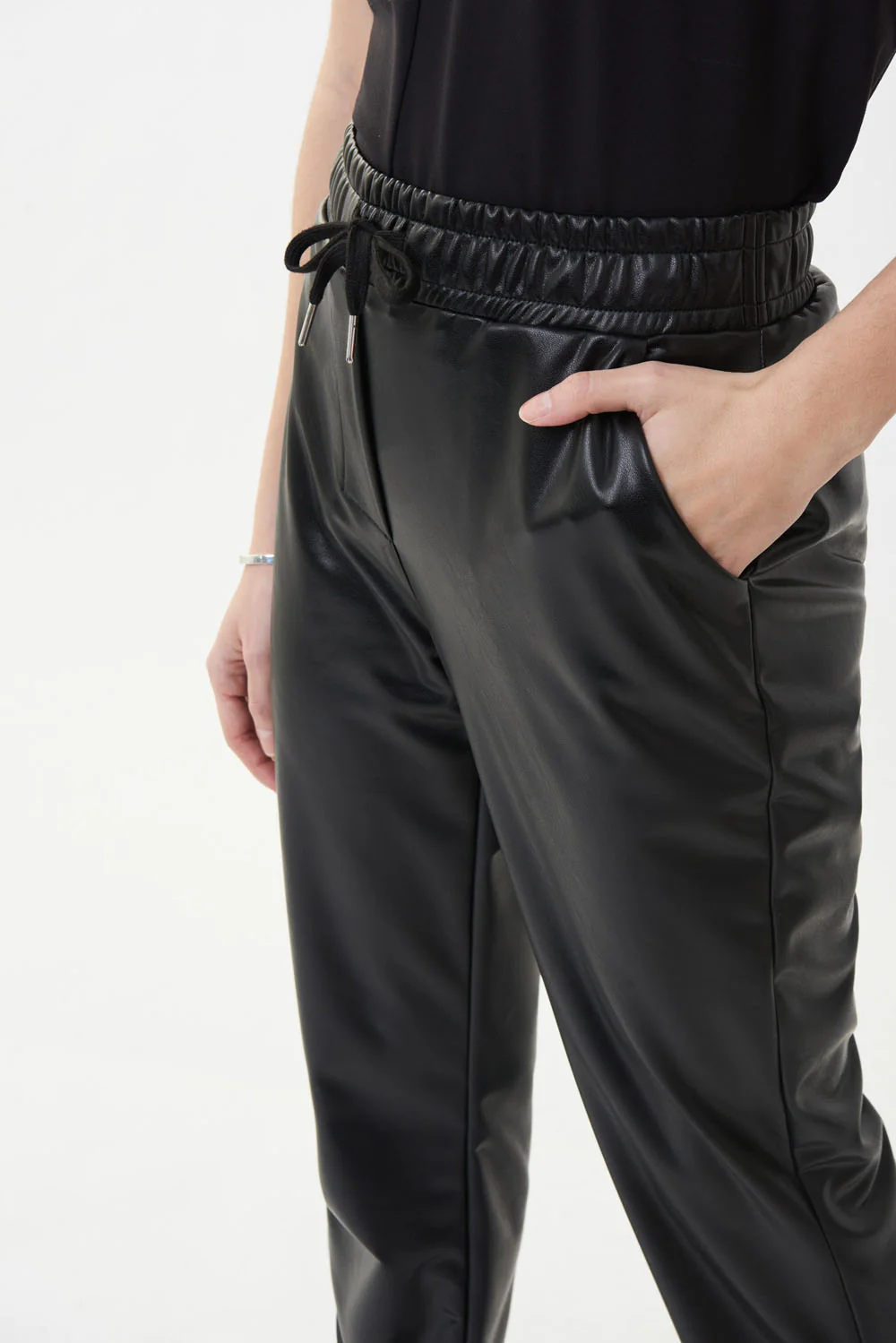 Joseph Ribkoff Black Pants Style 223166 - Image 2