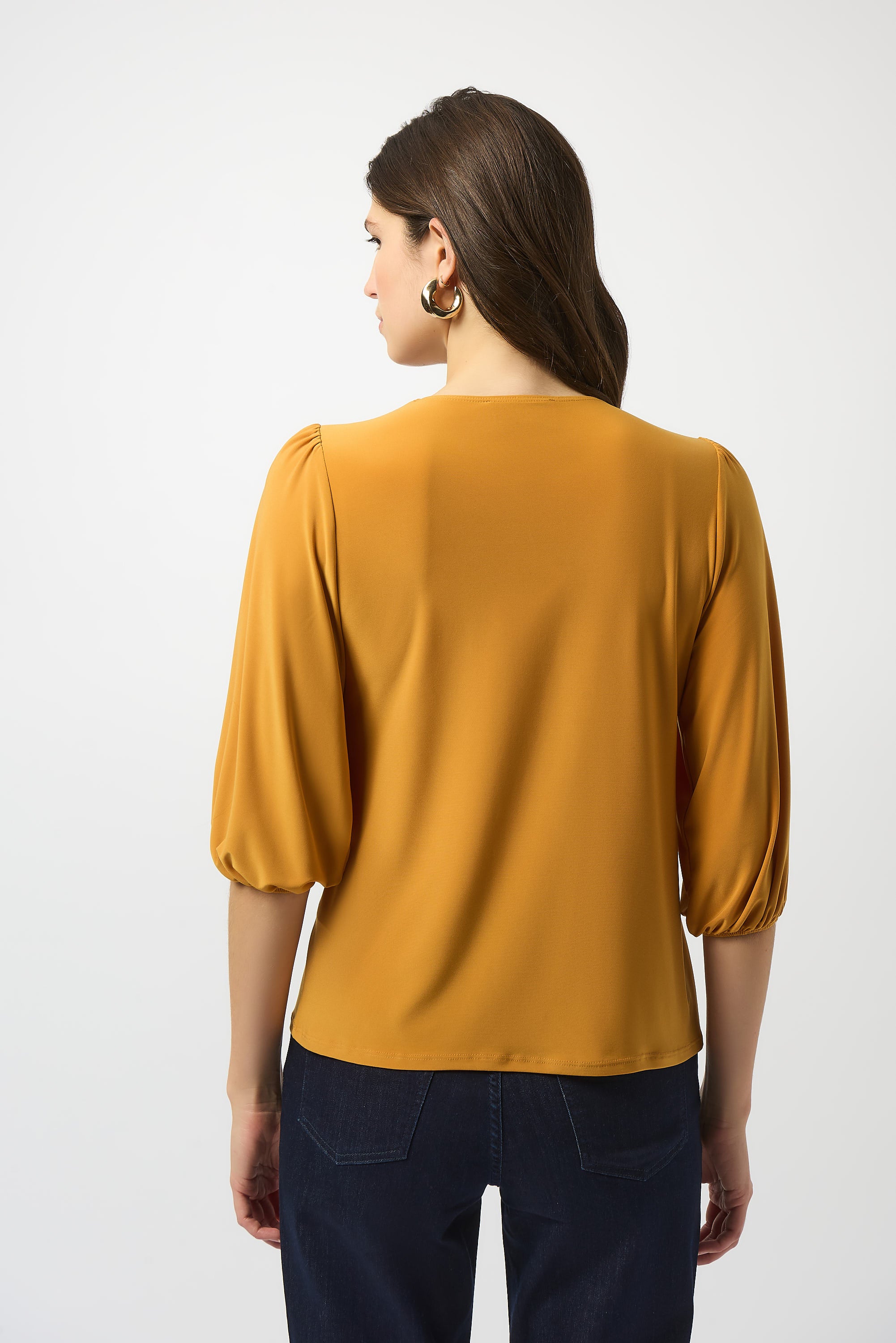 Joseph Ribkoff Silky Knit Straight Top Style 253117 - Image 4