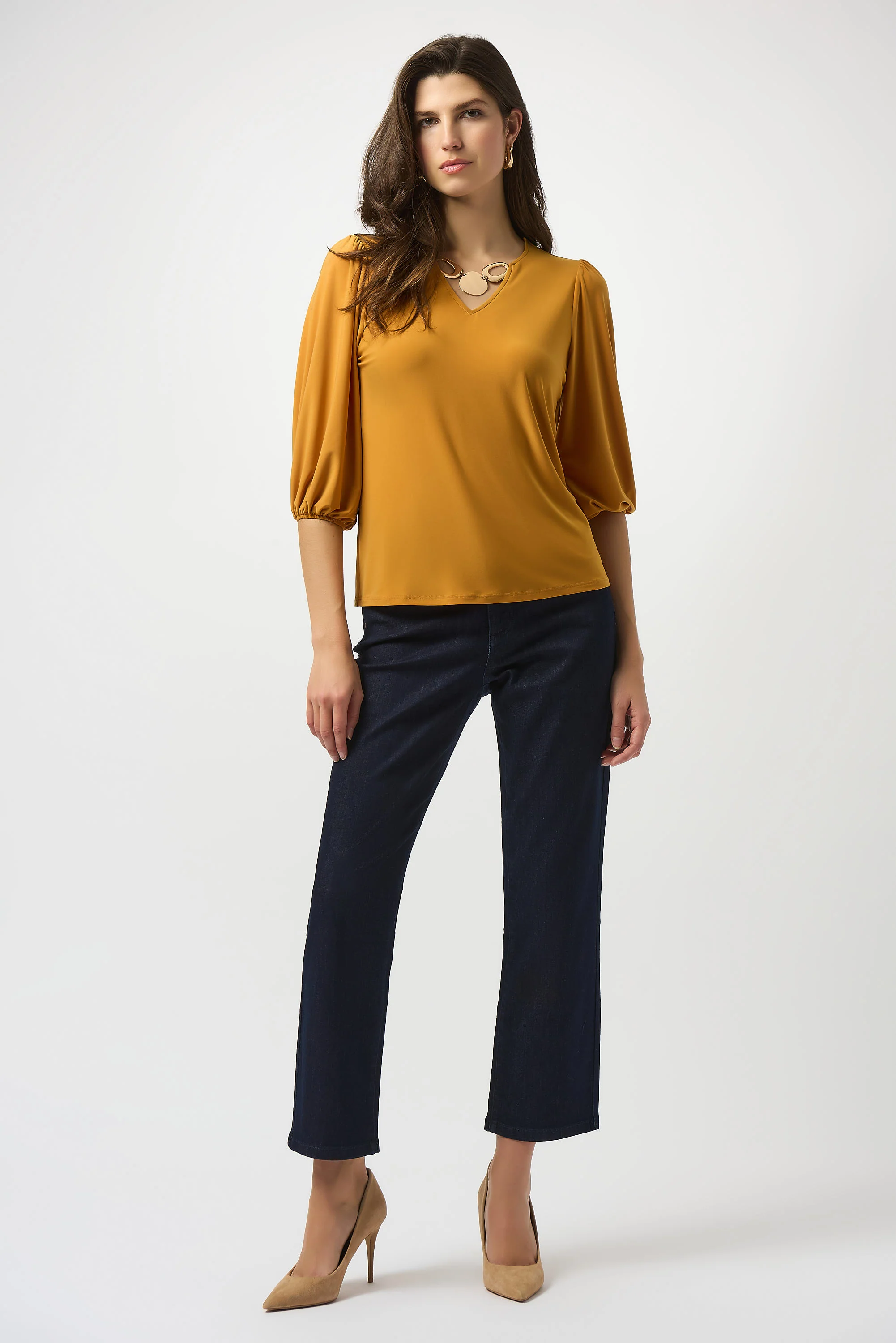 Joseph Ribkoff Silky Knit Straight Top Style 253117 - Image 6