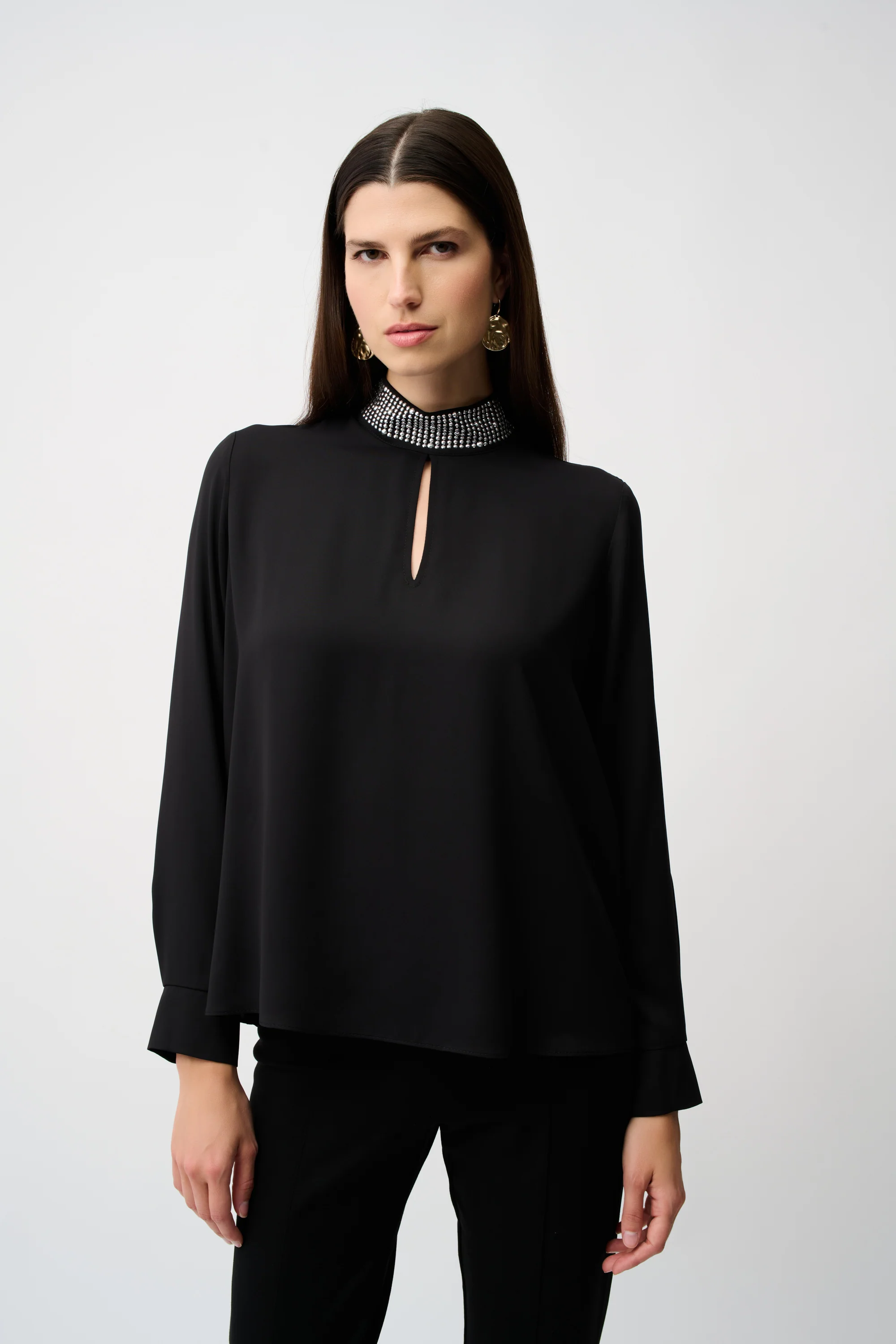 Joseph Ribkoff Soft Twill Straight Top Style 253216 - Image 6