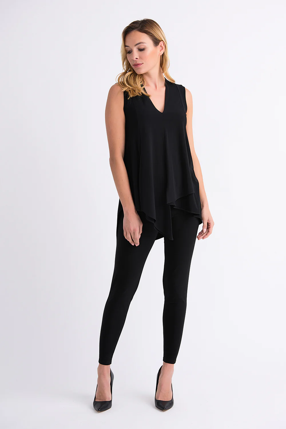 Joseph Ribkoff Top Style 161060 - Black - Image 5