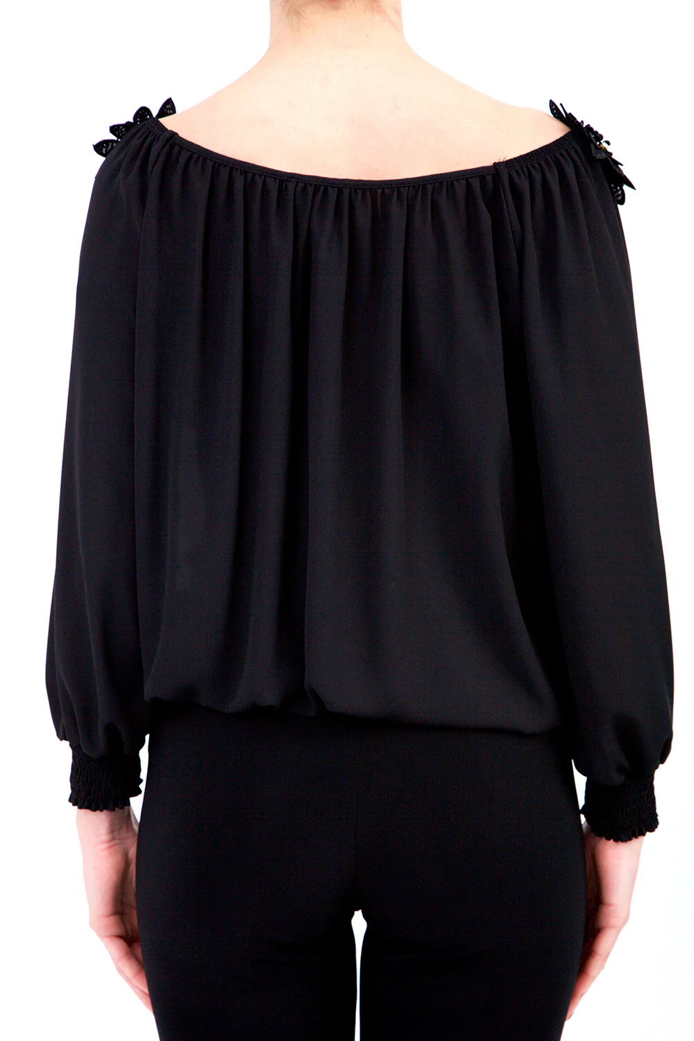 Joseph Ribkoff Black Top Style 181284 - Image 2
