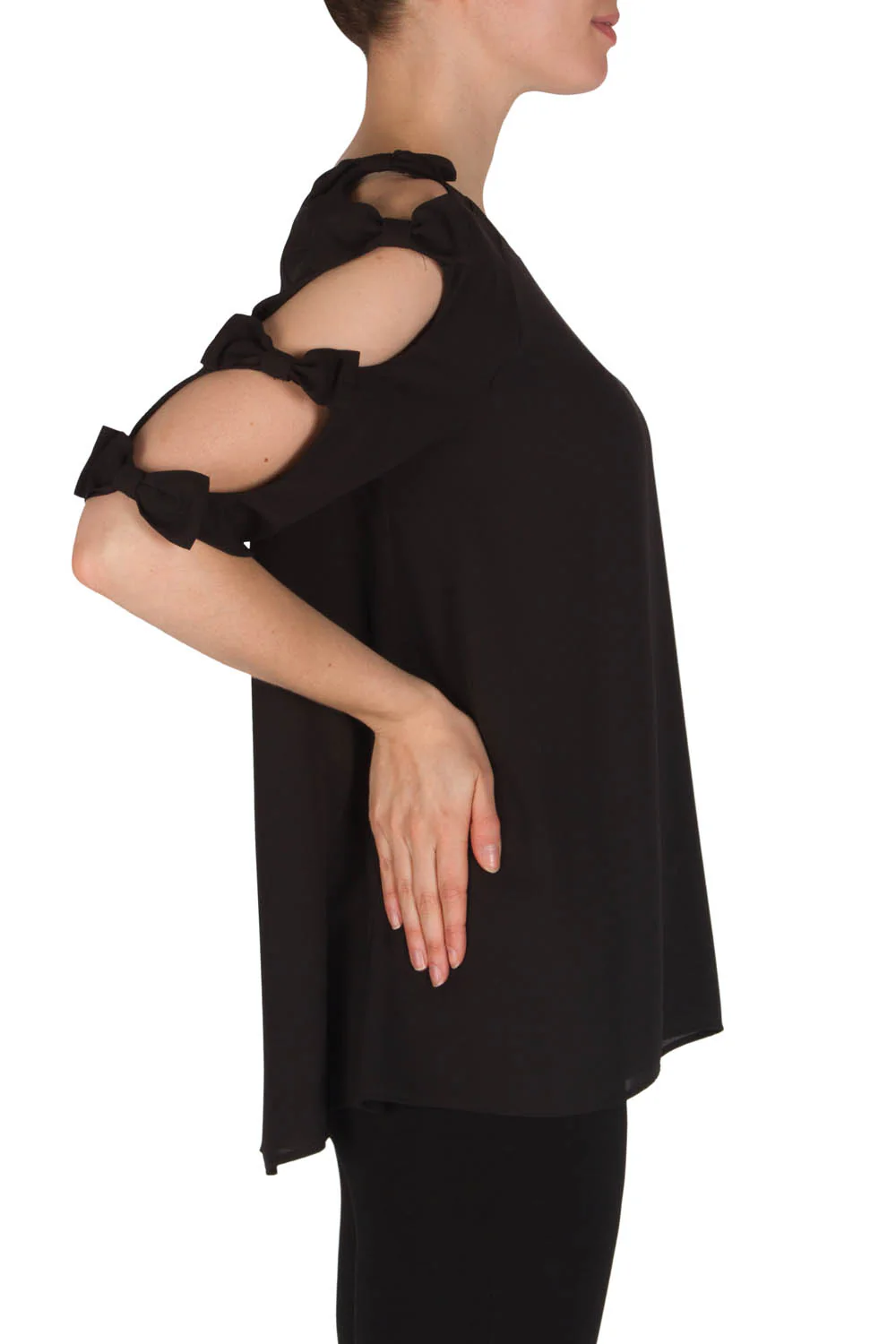 Joseph Ribkoff Black Top Style 182273 - Image 2