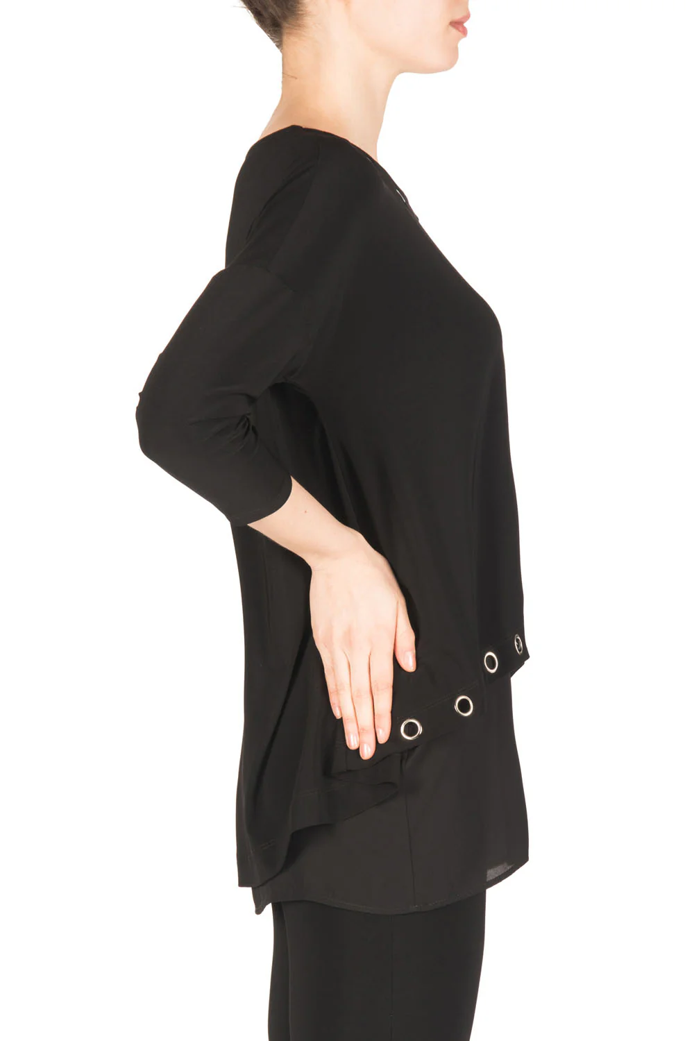 Joseph Ribkoff Black Top Style 183210 - Image 3
