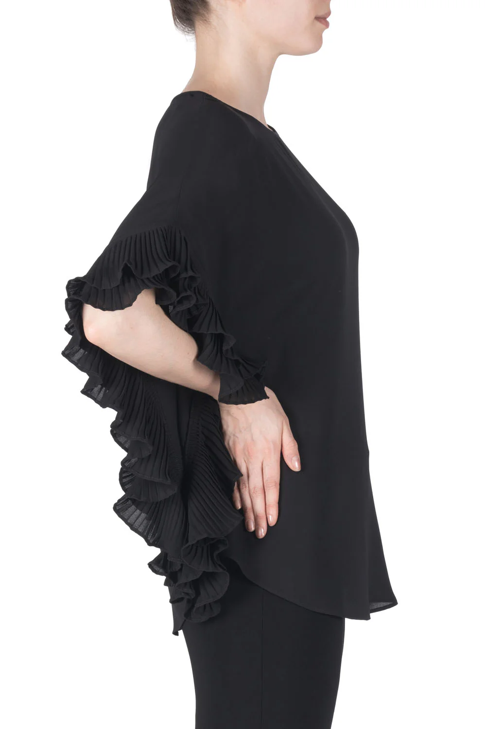 Joseph Ribkoff Black Top Style 183299 - Image 2