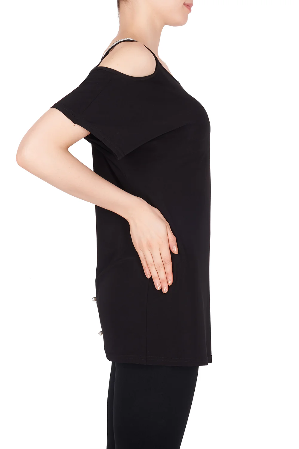 Joseph Ribkoff Black Top Style 191125 - Image 2