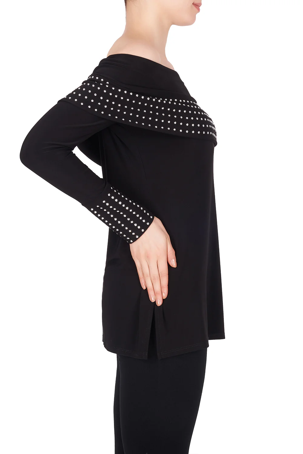 Joseph Ribkoff Black Top Style 191130 - Image 3