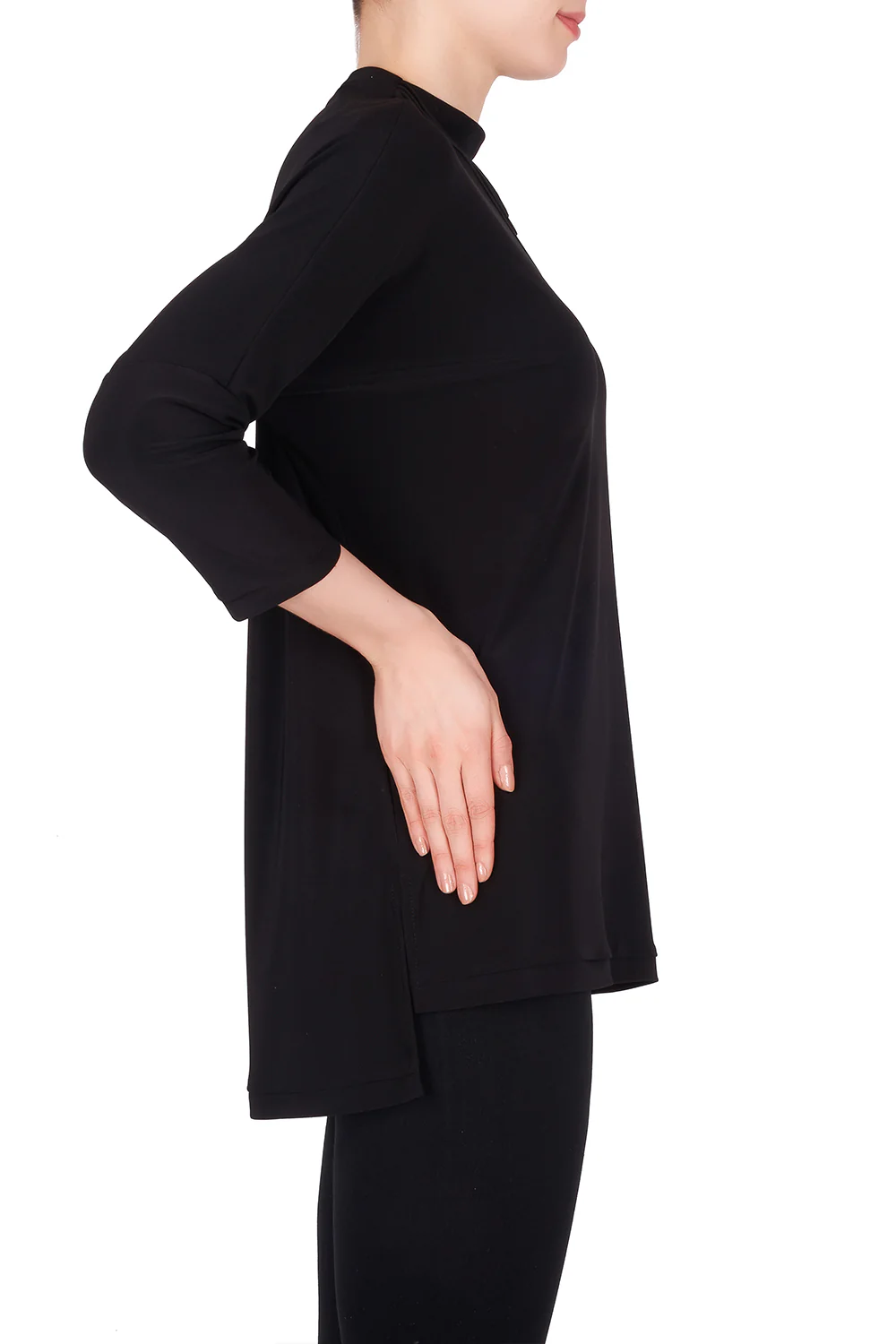 Joseph Ribkoff Black Top Style 191140 - Image 3