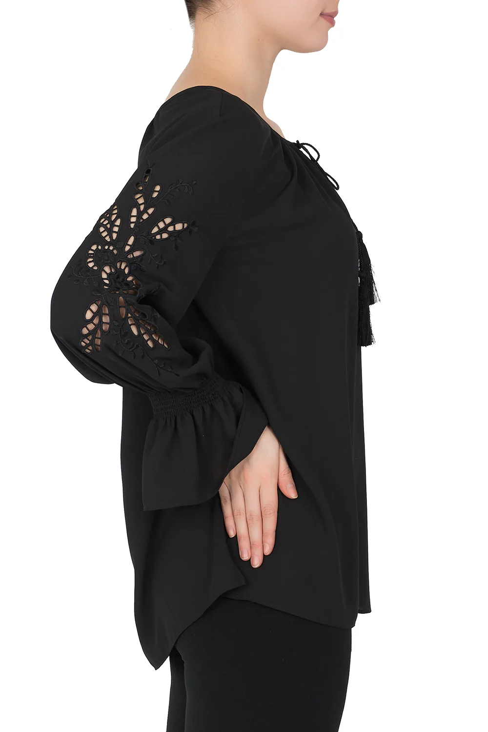 Joseph Ribkoff Black Top Style 191249 - Image 2