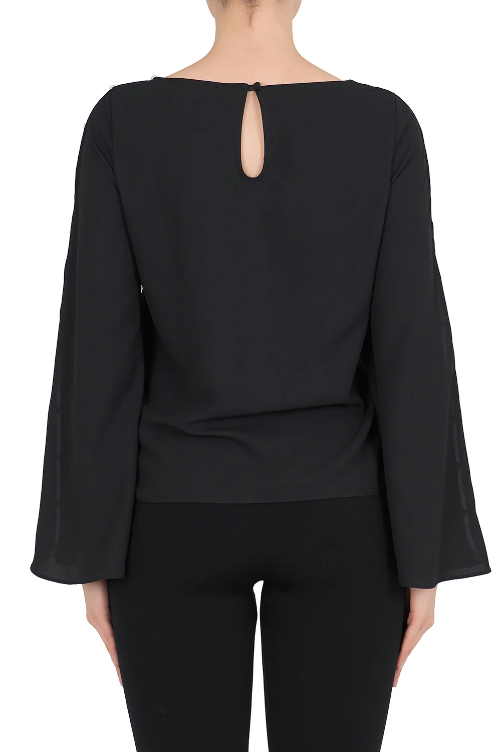 Joseph Ribkoff Black Top Style 191271 - Image 3