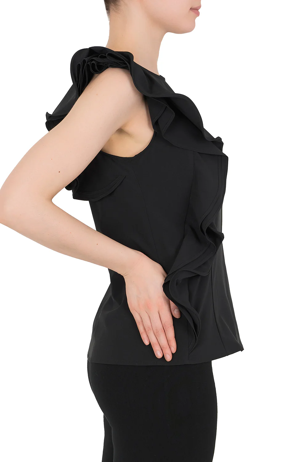 Joseph Ribkoff Black Top Style 192438 - Image 2