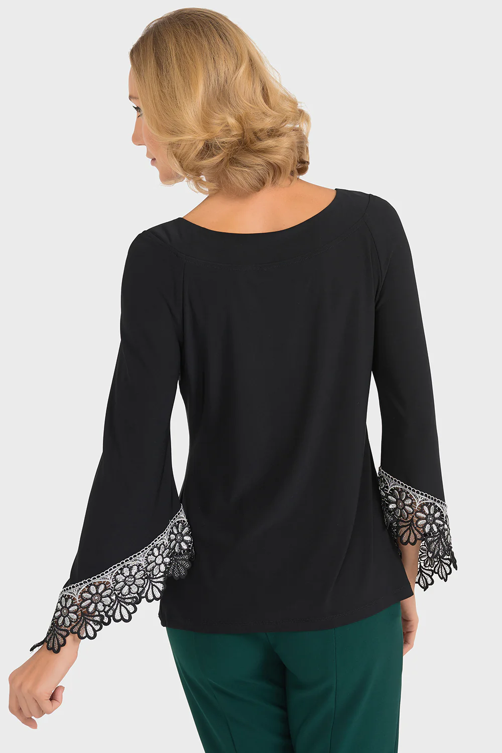 Joseph Ribkoff Black Top style 193128 - Image 4