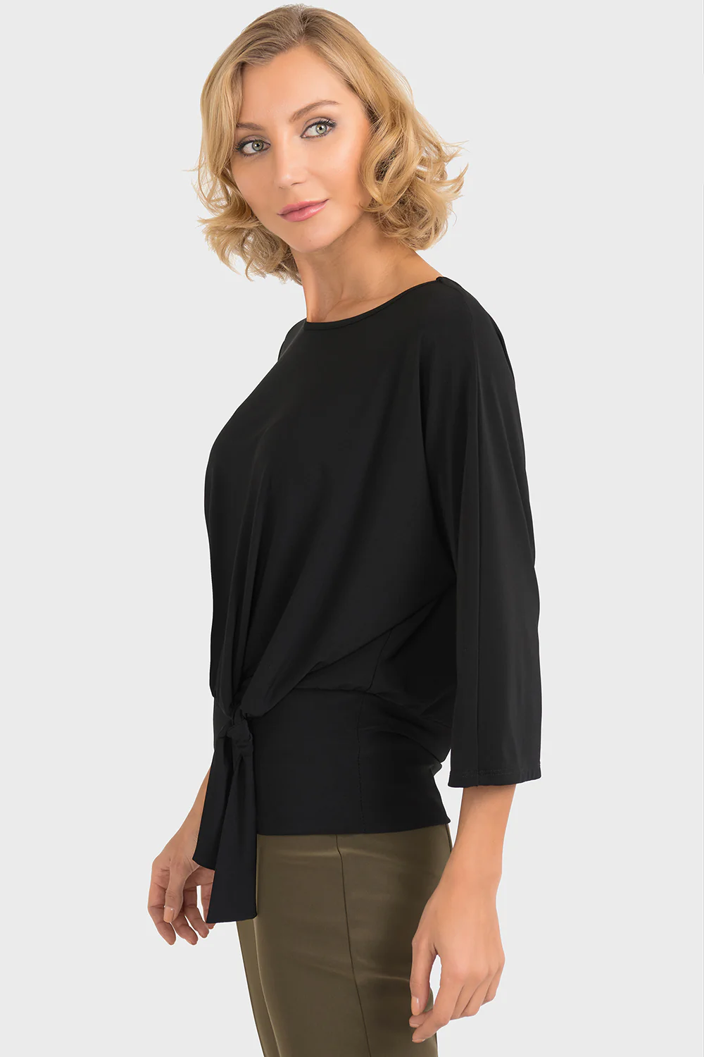 Joseph Ribkoff Black Top Style 193145 - Image 2