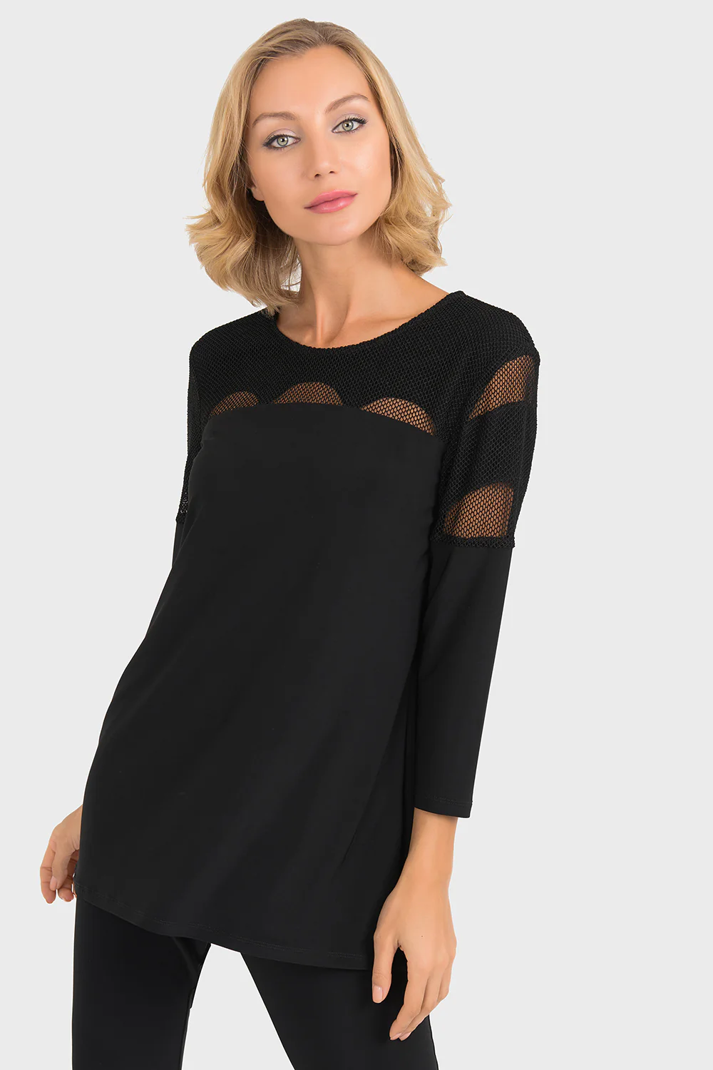 Joseph Ribkoff Black Top Style 193316 - Image 3