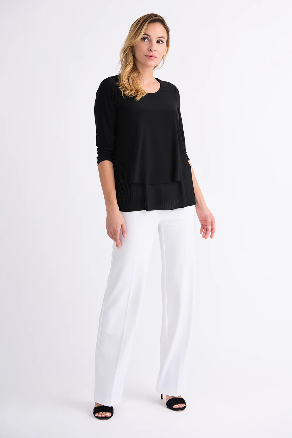 Joseph Ribkoff Black Top Style 201171 - Image 2