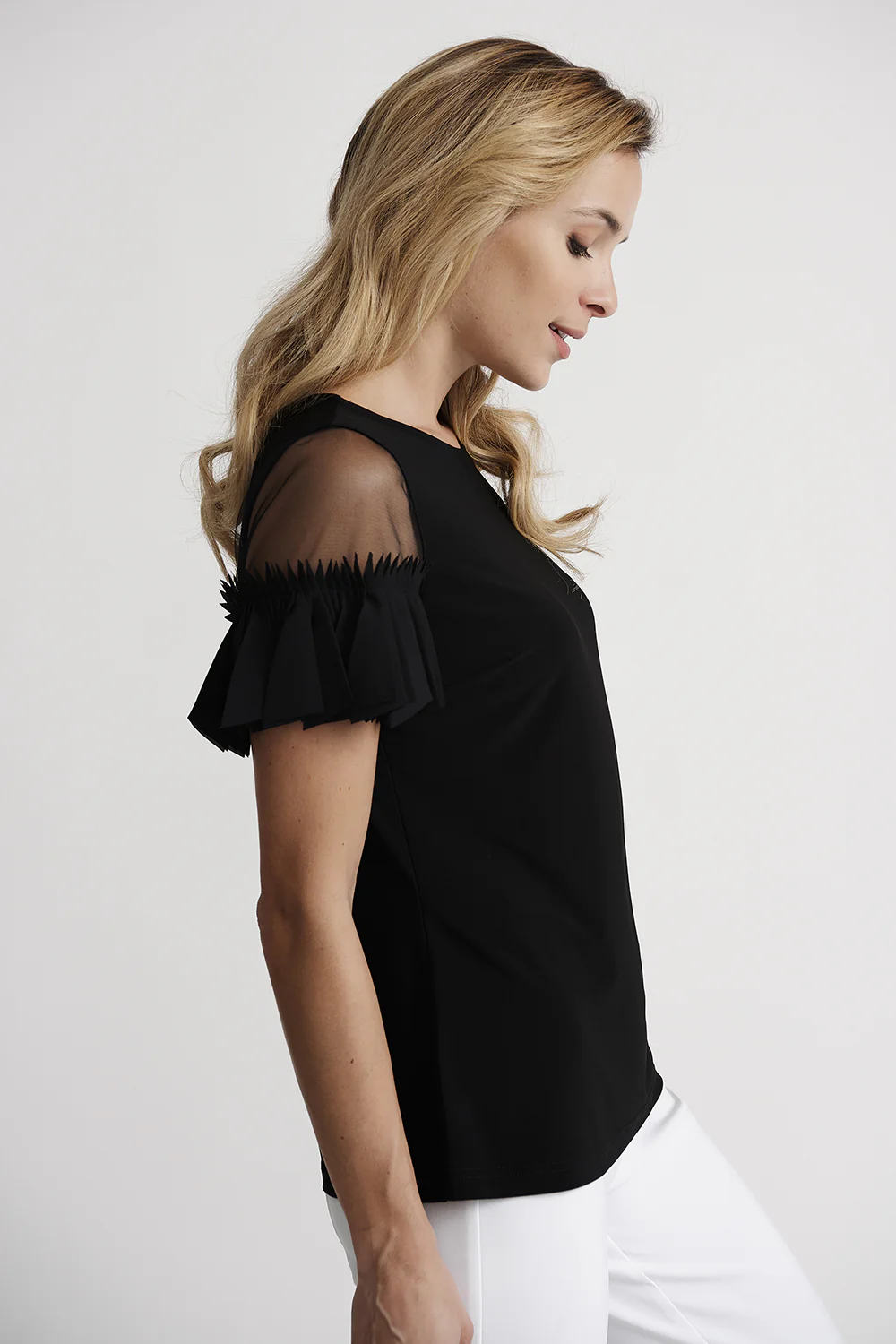 Joseph Ribkoff Black Top Style 201174 - Image 3