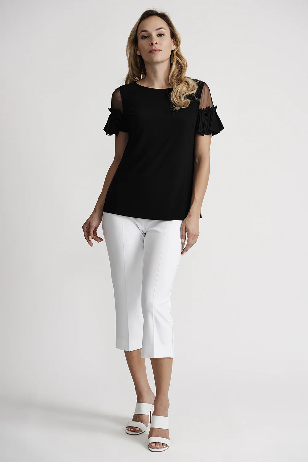 Joseph Ribkoff Black Top Style 201174 - Image 4