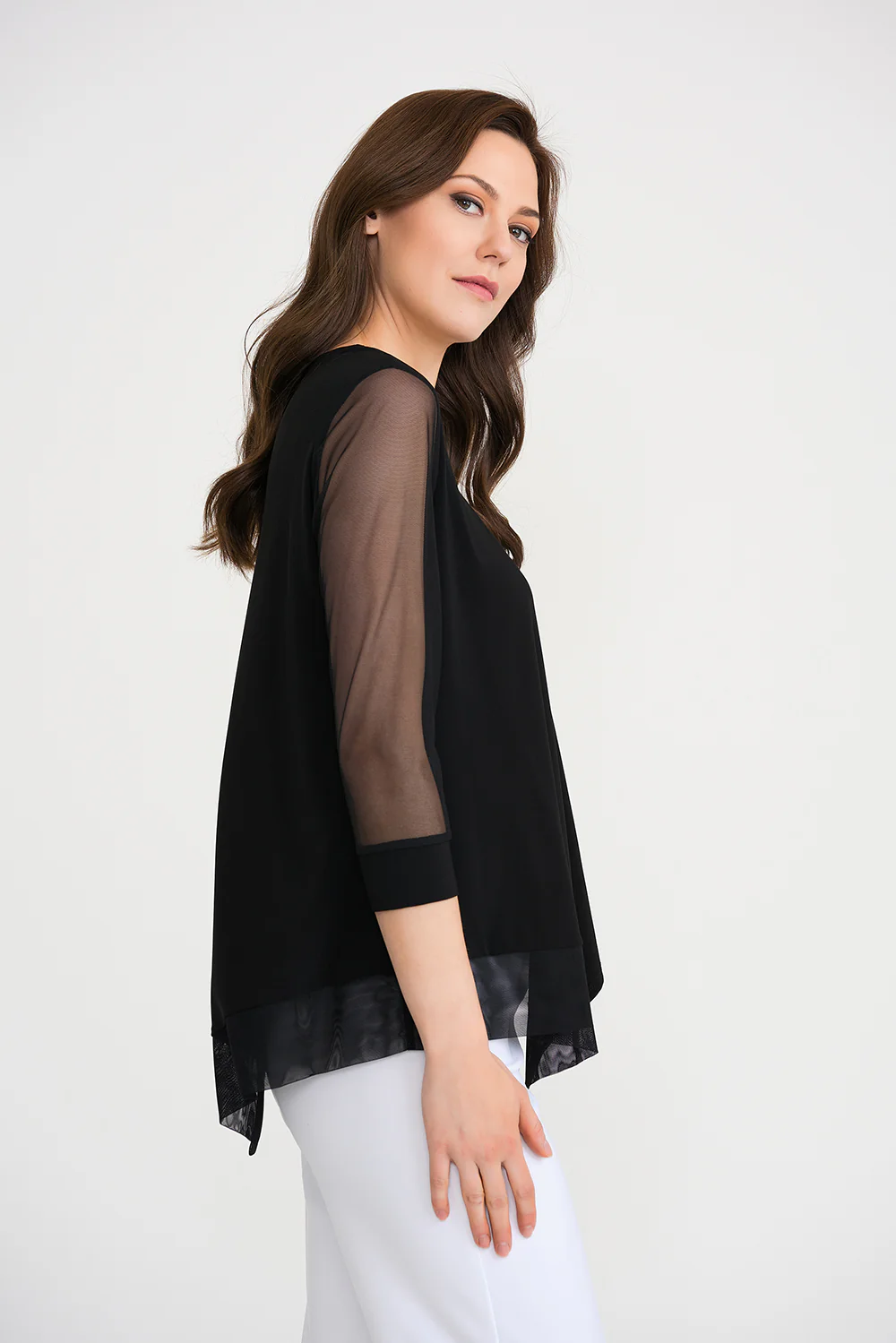 Joseph Ribkoff Black Top Style 202383 - Image 2