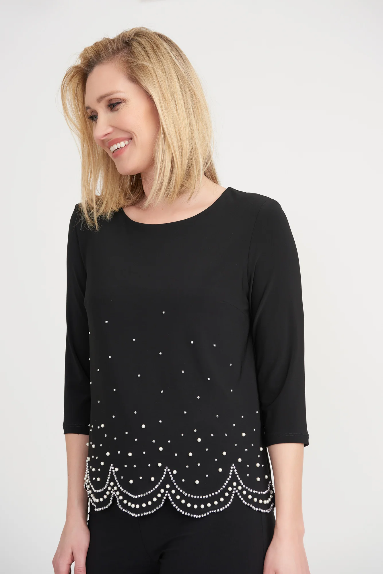 Joseph Ribkoff Black Top Style 203247