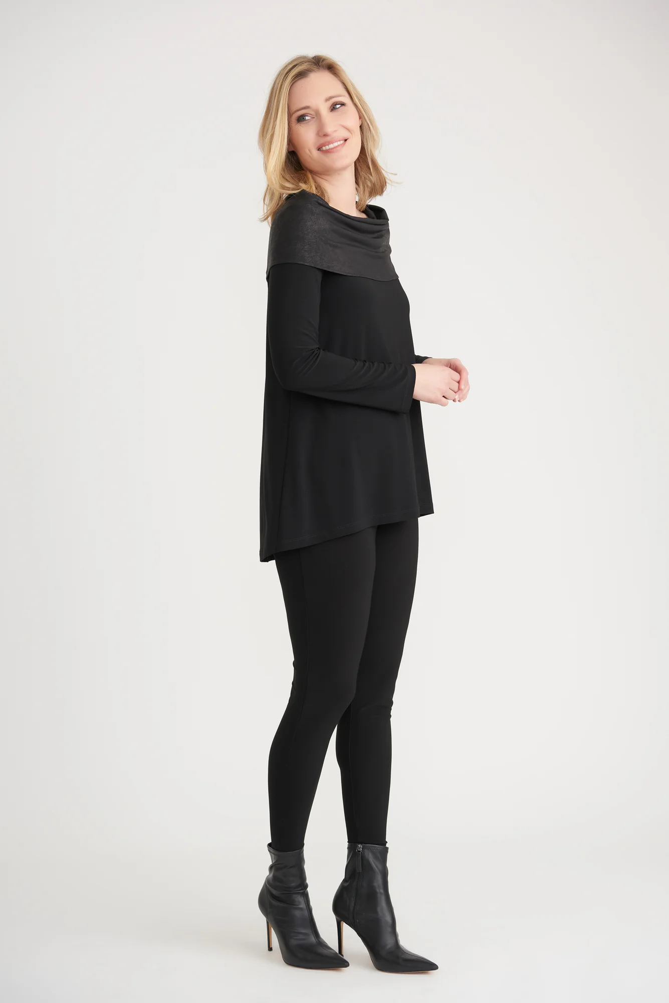 Joseph Ribkoff Black Top Style 203391 - Image 2