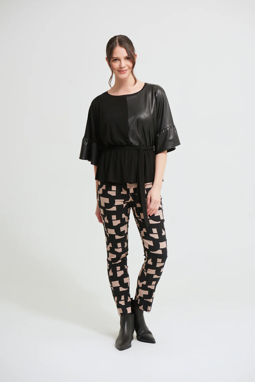 Joseph Ribkoff Black Top Style 213334 - Image 4
