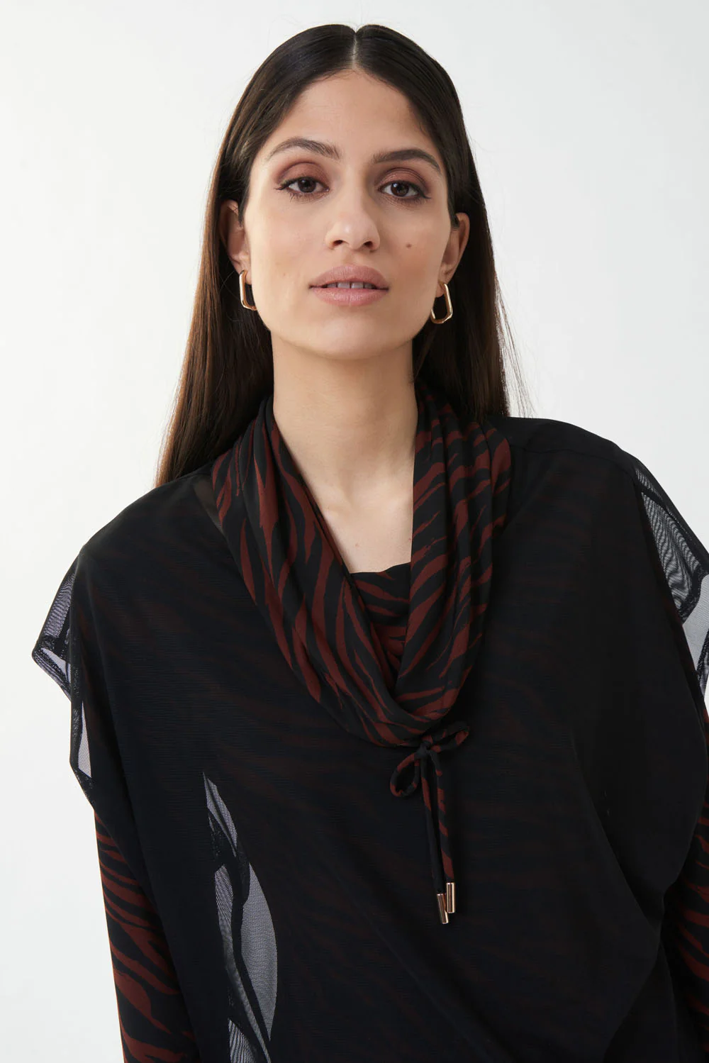 Joseph Ribkoff Black Top Style 223167 - Image 2
