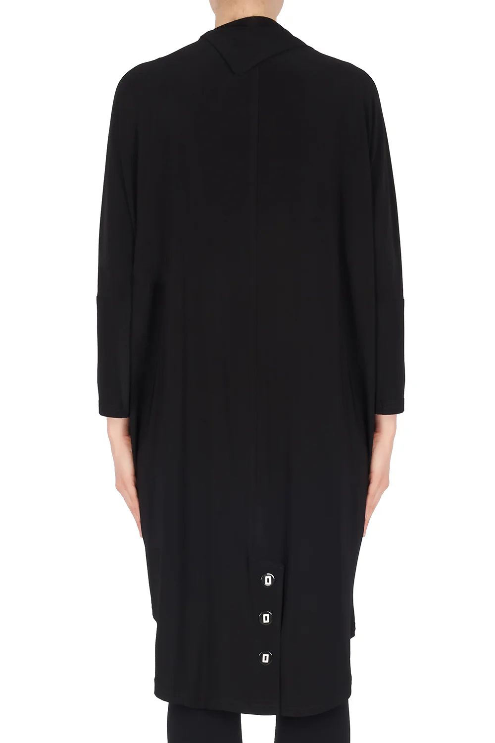 Joseph Ribkoff Black Tunic Style 191076 - Image 2