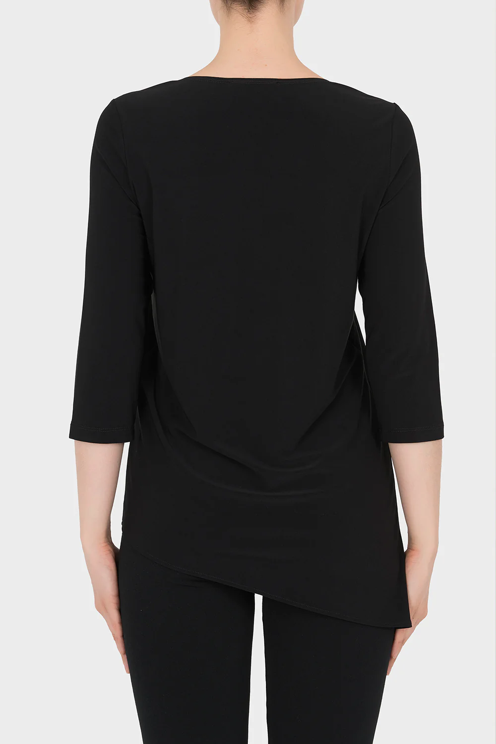 Joseph Ribkoff Black Tunic Style 193083 - Image 2