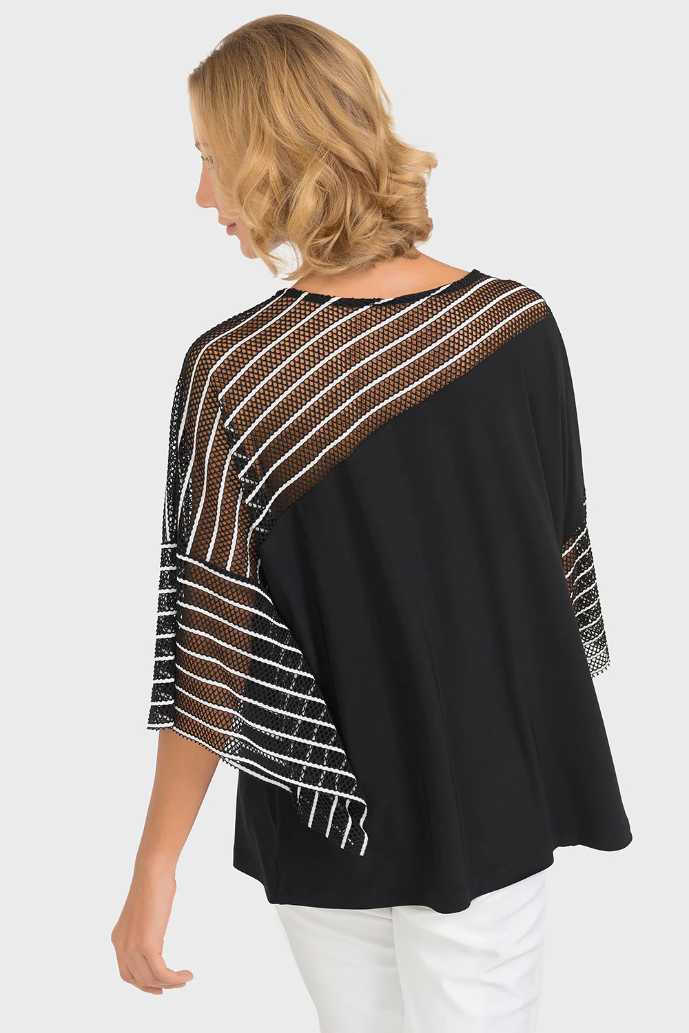 Joseph Ribkoff Black Tunic Style 193873 - Image 2