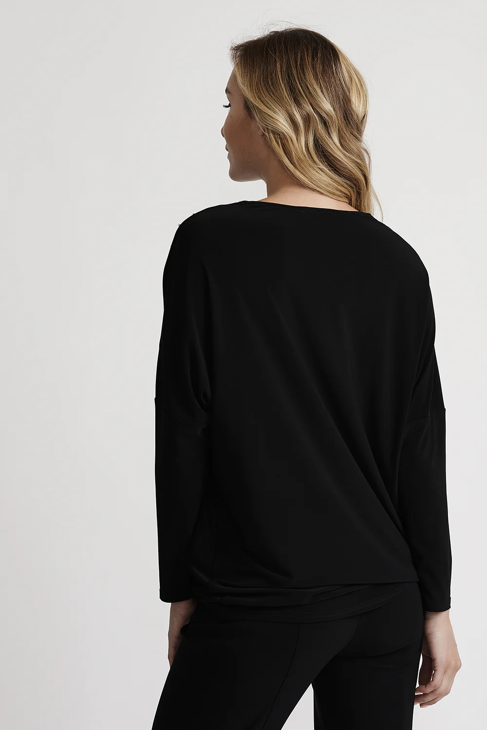Joseph Ribkoff Black Tunic Style 201145 - Image 3
