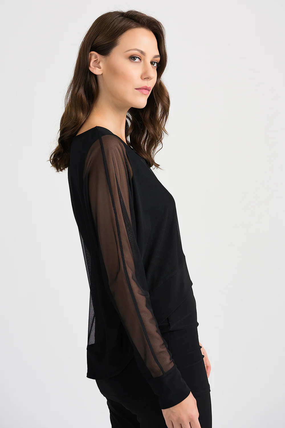 Joseph Ribkoff Black Tunic Style 201429 - Image 4
